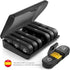 Nexum Market 3 100% 7 21 (3 Weekly Pill Box Takes in Spanish COLOR: BLACK | Individual Pill Boxes for Each Day