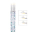 Nail Art Brushes, Professional Gradient Manicure Tools with Rhinestone Handle, DIY Home Salon Pens for Drawing