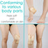 POSTOP MEDICAL WEAR 8"x 8" Heels(Pack 2) Heel Silicone Foam Dressing Wounds Bandages with Gentle Adhesive Border Heel