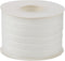 White Velvet Ribbon, 3/8 Inch, Single Face Thin Velvet for Gift Wrapping, Wedding, Hair Bows, Crafts, 25 Yards