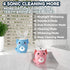 PVOGRT 6 6 Kids Electric U Shaped Toothbrush - Axolotl Kids Sonic Toothbrush with Brush Head Automatic Cleaning Modes