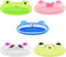 PASOW Cartoon Animal Plastic Frog Cat Panda Pig Shaped Toothpaste Cream Squeezers (Pack