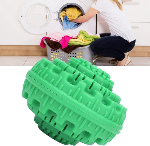 Jwthee Laundry Ball, Non Chemical Detergent Laundry Balls for Washing Machine Charcoal Non Detergent Laundry Ball Nano
