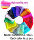 LYSXP 100 Pcs Organza Bags, 4x6 Inches, Random 10 Colors, Drawstring Favor Pouches for Gifts, Weddings