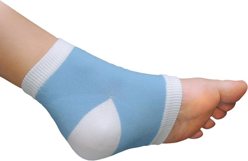 PediFix Visco-GEL Heel Sleeves – Moisturizing Gel Socks for Dry, Cracked Heels & Calluses, 1 Pair