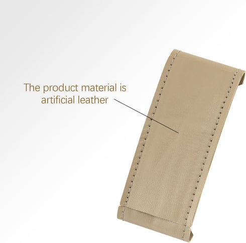 Universal Cuff for Utensil Spoon Fork, Leather ADL Cuff with Elastic Strap for Weak Grip, Tremors