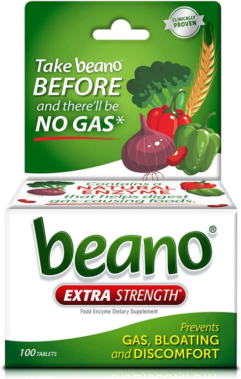Beano Gas Relief (100 Count, Pack of 1)