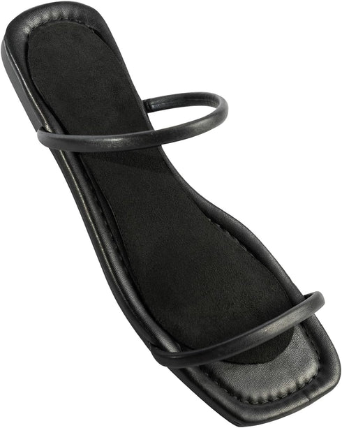 2 Pairs Gel High Heels Sandals Cushion Insoles, Non-slip Invisible Inserts for Flats, 3/4 Length Pads, Black