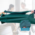 BOYUDZLTD Bed Restraint Vest for Elderly & Dementia Patients, Anti-Fall Safety Vest with Back Zipper, Adjustable Straps