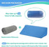 Set (1 2 Sleeping Wedge Pillow For Adults Seniors Post Surgery Wedge Pillow Bed Sore Prevention Patient Turning Foam
