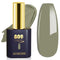 YTD Likomey Gel Nail Polish, 15ml Sage Green Soak Off UV Varnish, Spring Summer Grey Green DIY Nail Art Gel