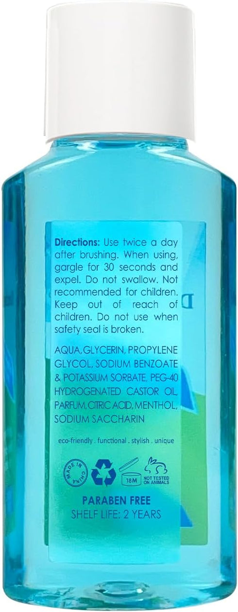 Mouthwash Travel Size, Portable Original Mint, 35ml/1.2oz (24 Pack)