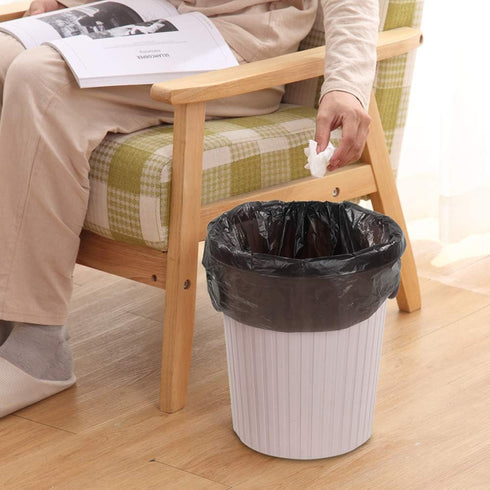 8 Gallon Kitchen Trash Bags, Black Garbage Bags, 200 Counts