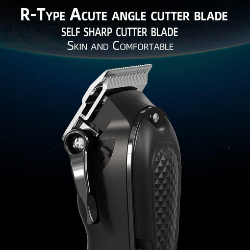 Professional Hair Clippers for Men - Cordless & Corded Barber Clippers for Hair Cutting and Grooming
