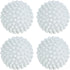 XIEHE 4 Pack Dryer Balls - Non-Toxic Reusable Dryer Balls (White)