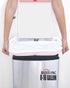 Trash Bags 8-10 Gallon Drawstring, 60 Count Garbage Bags, Heavy Duty White Plastic for Kitchen, Bathroom