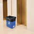 5 Gallon Medium Drawstring Garbage Bag, Black Trash Can Liner, 104 Bags