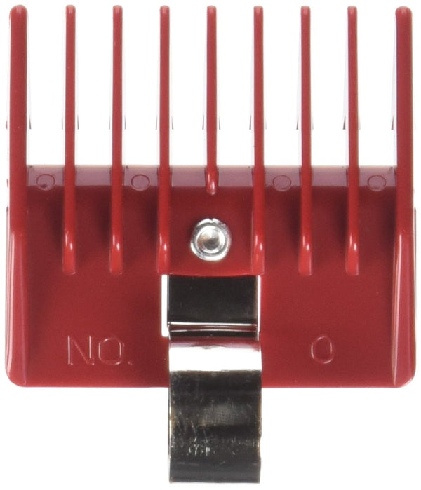 SPG0317 No 0 Clipper Comb, Red by Speed-O-Guide