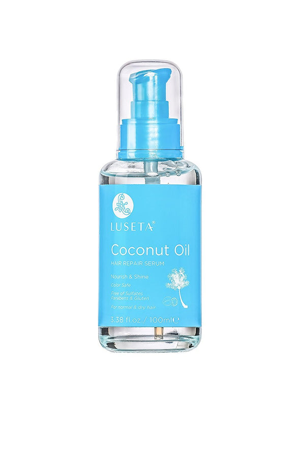 Luseta Hair Oil Hair Repair Serum, Coconut Argan Marula Oil, Sulfate Free