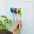 Framendino 3 Pack Toothbrush Head Covers, Caps Holder Case Protector Box with Suction Cup for Bathroom Travel