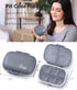 Holii Travel Pill Organizer - Gray Portable Pill Case with 8 Compartments for Daily Vitamins and Medicine