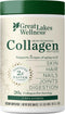 Great Lakes Wellness Collagen Peptides Powder - Unflavored, 16oz, Quick Dissolve, Non-GMO, Keto, Kosher