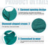 BOYUDZLTD Bed Restraint Vest for Elderly & Dementia Patients, Anti-Fall Safety Vest with Back Zipper, Adjustable Straps