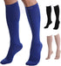Doc Miller Compression Socks for Women and Men, 15-20mmHg Graduated Compression for Circulation and Varicose Veins