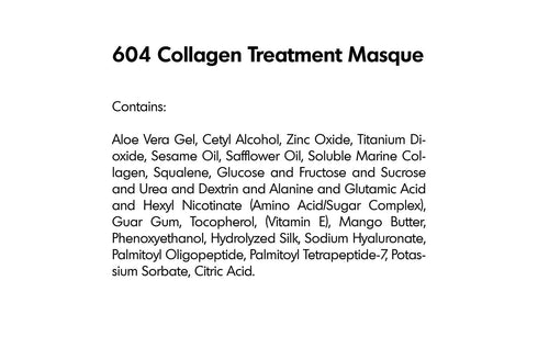 Raya Collagen Treatment Masque (604) - Nourishing Facial Mask for Combination, Dry, and Dull Skin