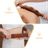 Wooden Massage Stick Self-Care Tool Compact Wood Massager for Home Travel Enhances Blood Flow Lymphatic Circulation