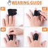 2PCS Finger Splints, Adjustable Compression Finger Support Wraps for Sport Basketball, Tennis, Volleyball
