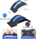 Back Stretcher for Lower Back Pain Relief, 4 Level Adjustable Lumbar Massager, Back Cracker Board for Scoliosis