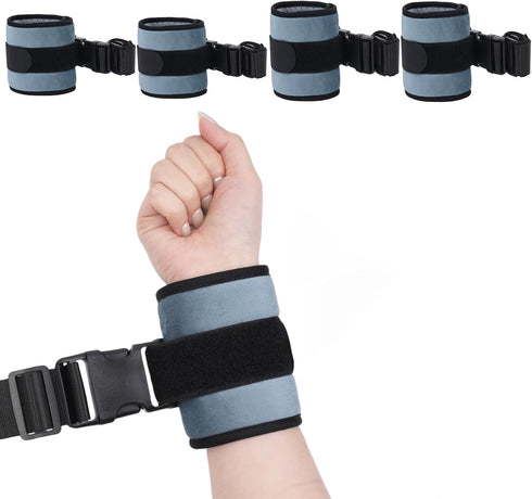 lefeke Patient Medical Restraints with Quick Release Buckles, Bed Restraints Belts for