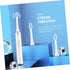 Ipetboom Portable Electric Vibration Toothbrush for Adults with Soft Bristles and Ergonomic Handle Non-Rechargeable