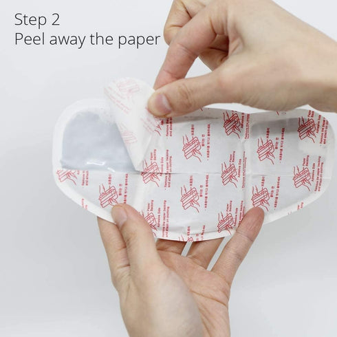 CrampCareH PMS/Menstrual Cramps Relief Heat Patch, 5 Patches with Wide Wings, FDA Registered