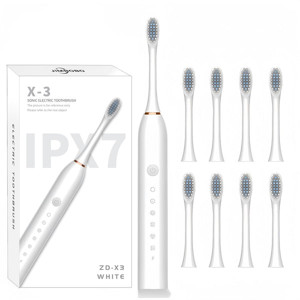 2024 Upgraded Ultrasonic Toothbrushes for Adults and Kids, Sonic Electric with 8 Brush Heads, 42,000 VPM