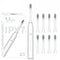 2024 Upgraded Ultrasonic Toothbrushes for Adults and Kids, Sonic Electric with 8 Brush Heads, 42,000 VPM