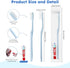 Packaged, (100-PACK) Disposable Toothbrushes with Toothpaste, Light Blue Toothbrush and Toothpaste, Individually