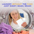 Ambica Travel Laundry Detergent Sheets, 30 Sheets, Non-Toxic, Hypoallergenic, Plant-Based, Up to 60 Loads
