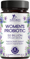Probiotics for Women's Digestive Health, 50 Billion CFU, 60 Capsules for Feminine Health