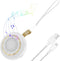 LYIYEYAN White Noise Sound Machine, Noise Sound Machine, Mini Sleep Sound Machine, Adjustable