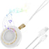 LYIYEYAN White Noise Sound Machine, Noise Sound Machine, Mini Sleep Sound Machine, Adjustable
