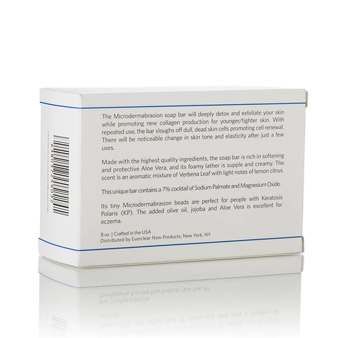 Microdermabrasion Keratosis Pilaris, Folliculitis & Acne Exfoliating Deep Cleansing Scrub Soap, KP Bump Eraser