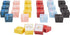 Juvale Ring Boxes Set - 24 Pack Multi-Color Cardboard Square 1.6x1.2x1.6 inches with Lids & Bows