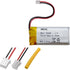 502248 Battery 3.7v 500mAh, 502248 Lipo Battery Compatible for Multiple Devices with PH 2.54 JST Connector