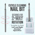 Makartt Nail Drill Bits: 3/32" Safety Tungsten Carbide Cuticle Remover for Electric Nail File