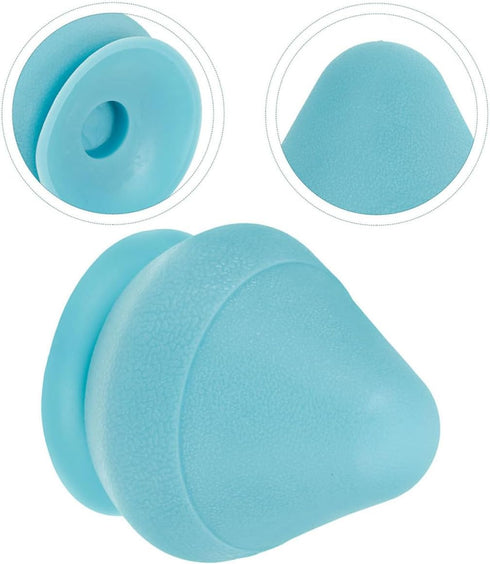 Ipetboom 2pcs Suction Fascia Massage Balls for Foot and Back, Wall Mounted Deep Tissue Trigger Point Massagers
