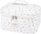 Large Cute Makeup Bag for Women, Floral Coquette Aesthetic Toiletry Organizer Bag for Travel