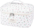 Large Cute Makeup Bag for Women, Floral Coquette Aesthetic Toiletry Organizer Bag for Travel