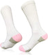 SYOLLAVE Women Diabetic Socks Non-Binding Wide Top Loose Fitting Medical Hospital Socks for Diabetes Edema Thick Ankle